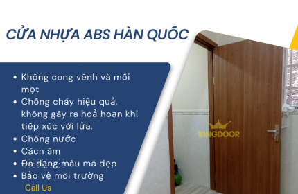 Báo giá cửa nhựa Abs Hàn Quốc tại Bình Phước